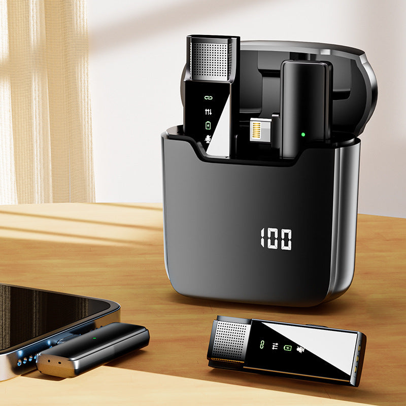 Lavalier Microphone Wireless mit USB-C / Ligtning