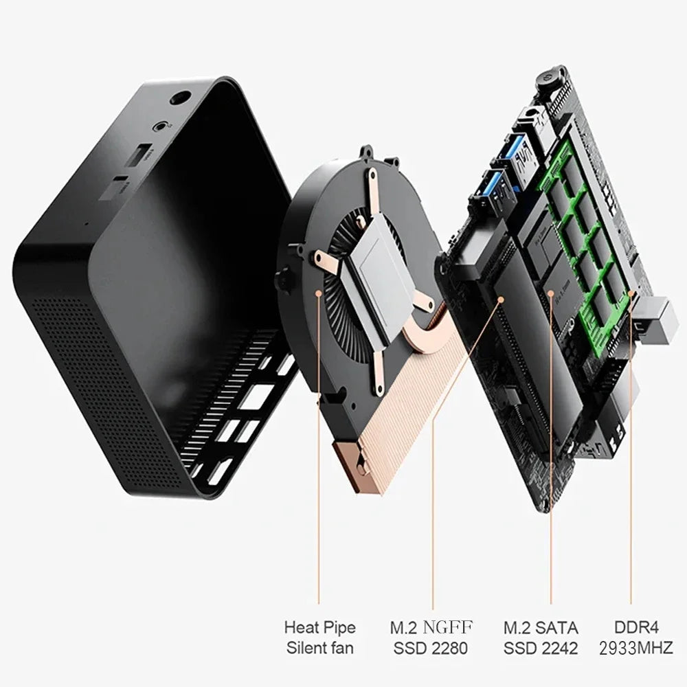 Leistungsstarker Mini-PC mit Intel Core i9 – Kompakt, vielseitig, effizient