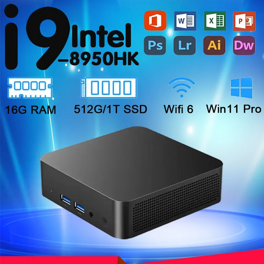 Leistungsstarker Mini-PC mit Intel Core i9 – Kompakt, vielseitig, effizient