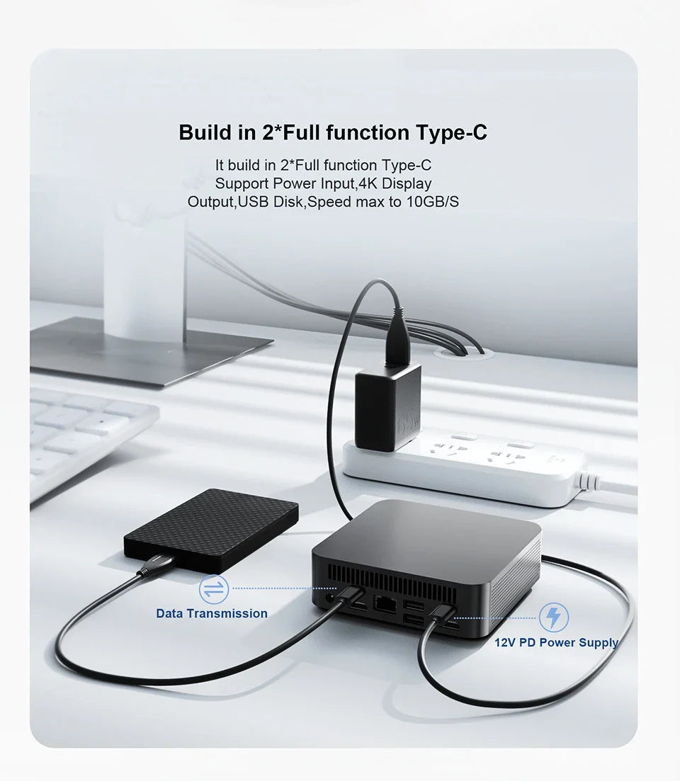 Leistungsstarker Mini-PC mit Intel Core i9 – Kompakt, vielseitig, effizient